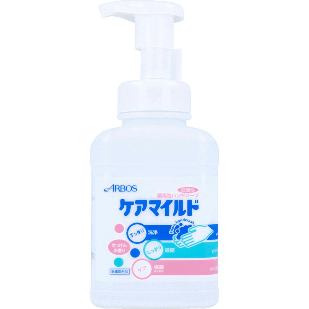 ケアマイルド 薬用泡ハンドソープ せっけんの香り 500mL ×1点【送料込み】 ＃4987010143292