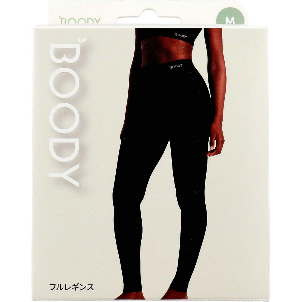 BOODY フルレギンス ブラック Mサイズ 1枚入 ×1点【送料込み