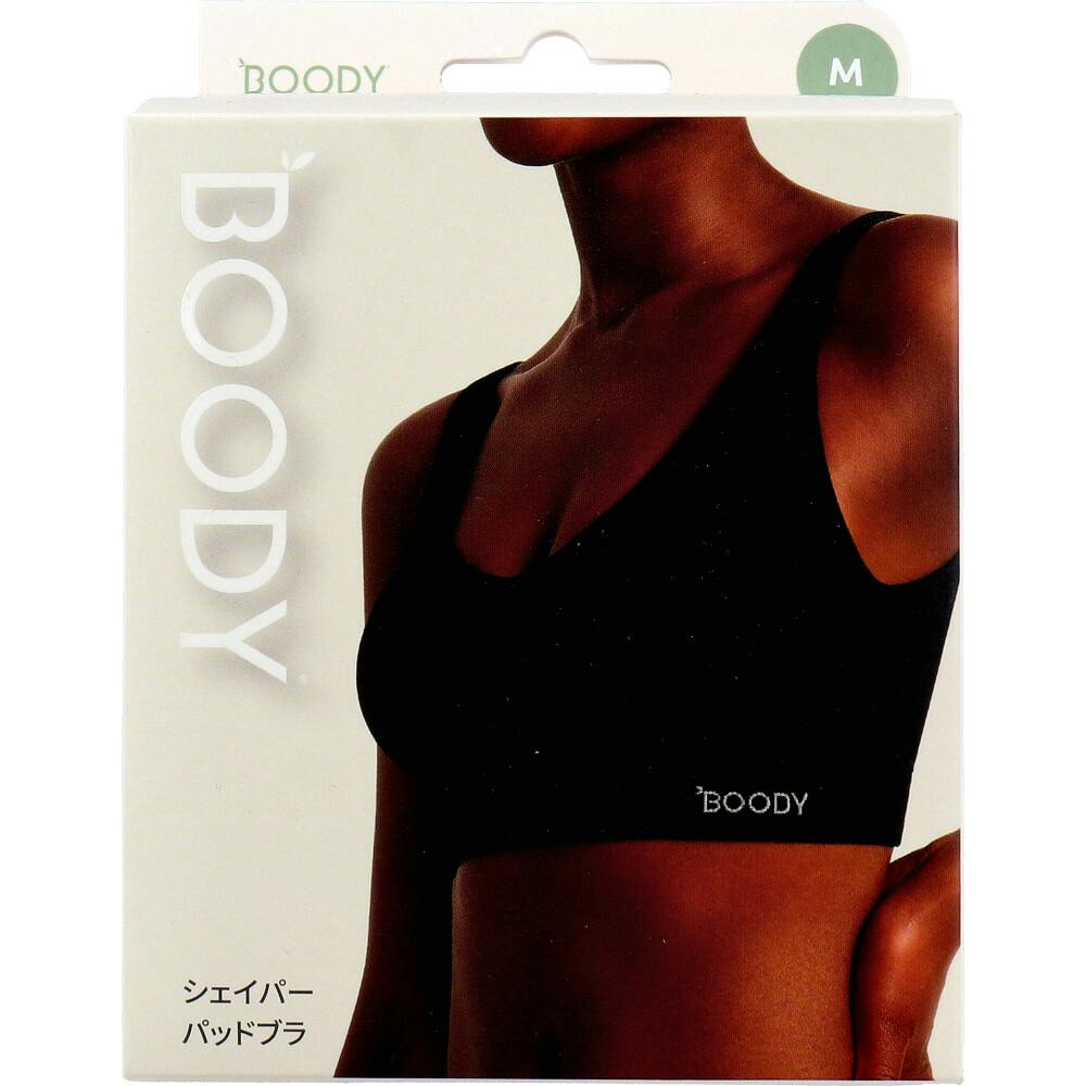 BOODY シェイパー パッドブラ ブラック Mサイズ 1枚入 ×1点【送料込み】 ＃9351383086282