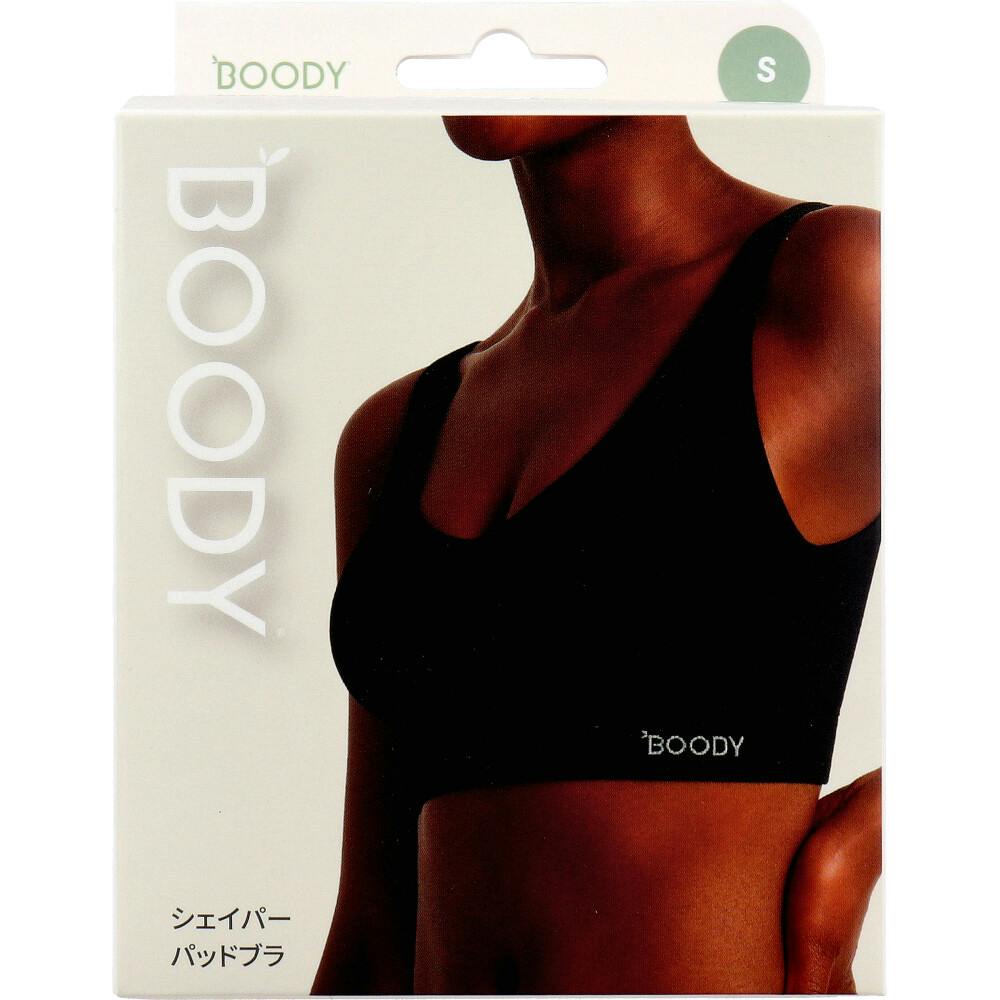 BOODY シェイパー パッドブラ ブラック Sサイズ 1枚入 ×1点【送料込み】 ＃9351383086572