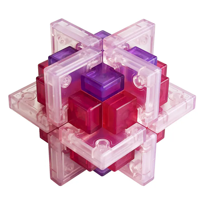 KUMIPULA(クミプラ) クリアパズル チェリークロス 18ピース ×1点【送料込み】 #9784861489402