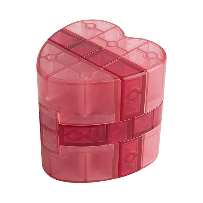 KUMIPULA(クミプラ) クリアパズル ラヴロック 12ピース ×1点【送料込み】 #9784861489426