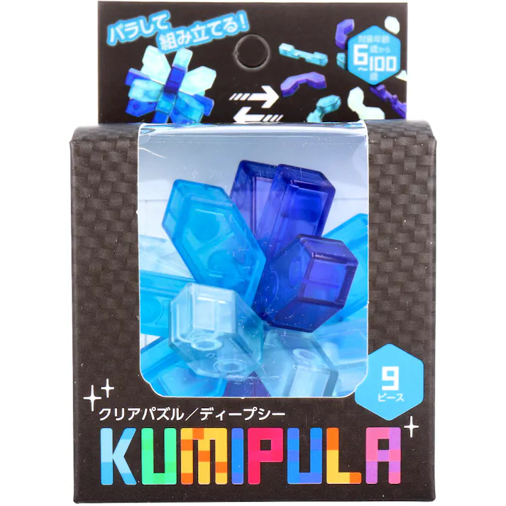 KUMIPULA(クミプラ) クリアパズル ディープシー 9ピース ×1点【送料込み】 #9784861489433