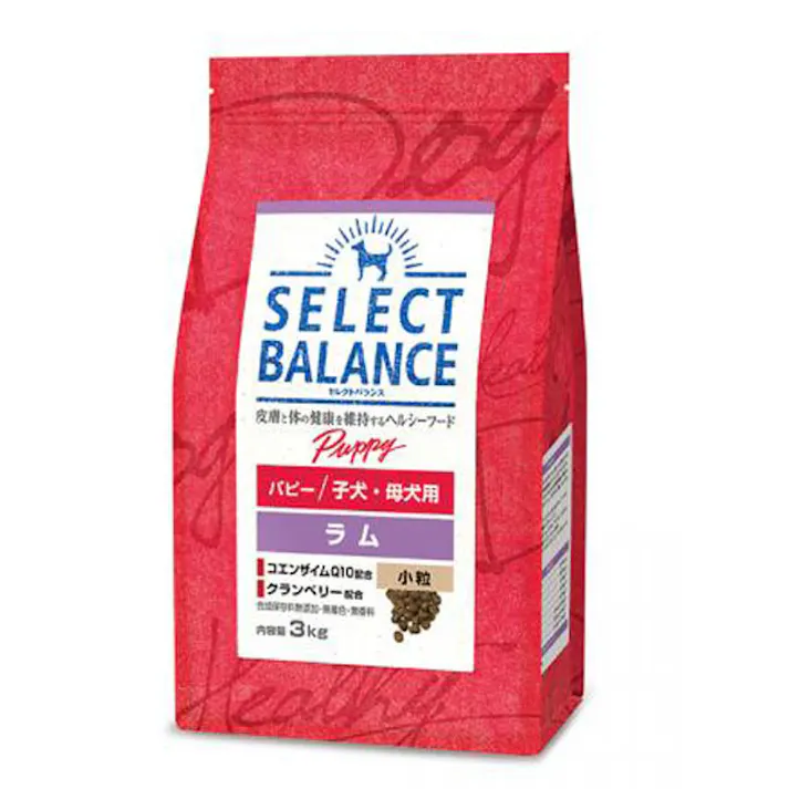 セレクトバランス パピー / 子犬・母犬用ラム小粒 3kg