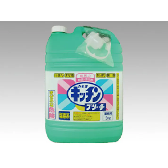 【1本×3袋入/ケース】漂白剤 キッチンブリーチ 5Kg 【送料込み】 カネヨ石鹸