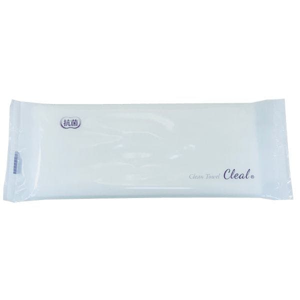 【100個×8袋入/ケース】紙おしぼりクリールL 平 角田紙業