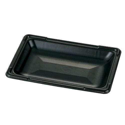 【100個×10袋入/ケース】フルーツ容器 PSTR250平 黒 エフピコチューパ