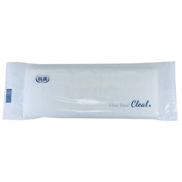 【100個×10袋入/ケース】紙おしぼりクリールR 平 角田紙業