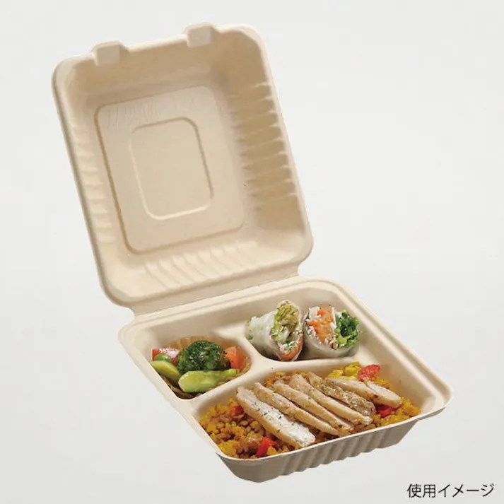 【50個×4袋入/ケース】弁当容器 BBランチ 200-220-3 パックスタイル