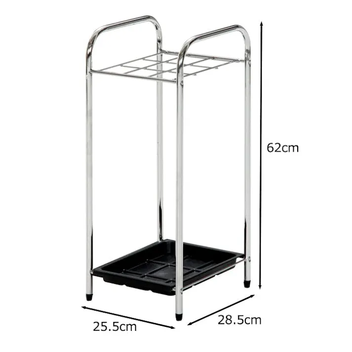 傘立て 9マス 玄関収納 シルバー アンブレラスタンド かさ カサ 業務用 シンプル オフィス