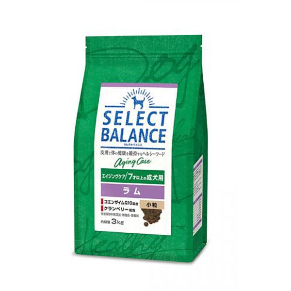 (aya)セレクトバランス　エイジングラム　3kg×4袋 セレクトバランス エイジングケア / 7才以上の成犬用 ラム 小粒 3kg
