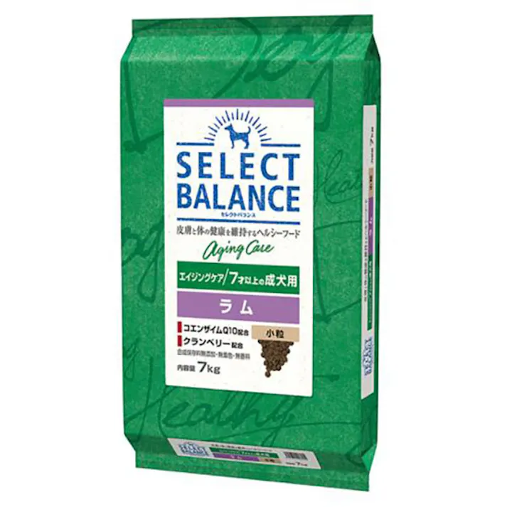 セレクトバランス エイジングケア / 7才以上の成犬用 ラム 小粒 7kg