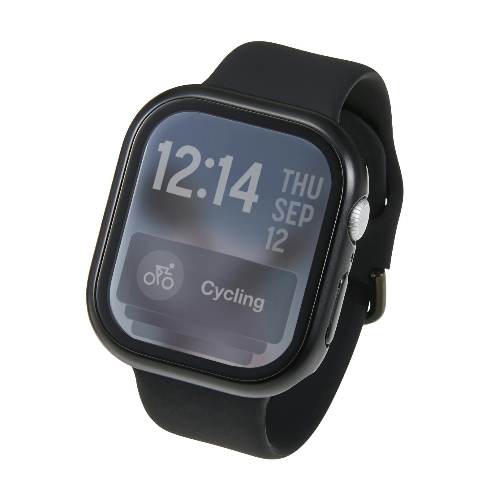 �A�b�v���E�H�b�` [ 46mm ] �t���J�o�[ ���^���b�N �u���b�N �X�}�[�g�t�H���A�N�Z�T��