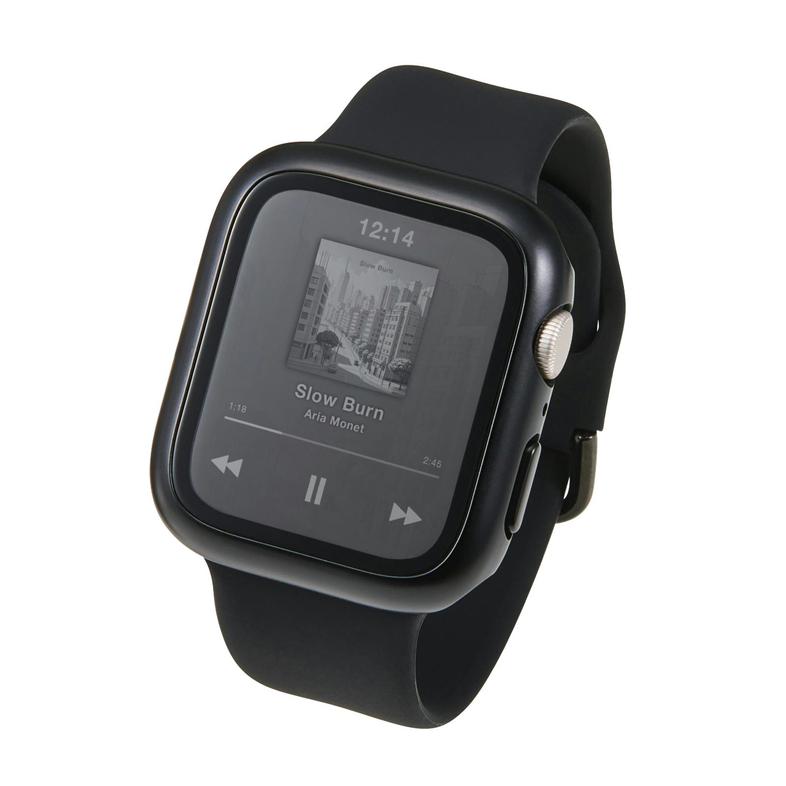 �A�b�v���E�H�b�` [ 44mm ] �t���J�o�[ ���^���b�N �u���b�N �X�}�[�g�t�H���A�N�Z�T��