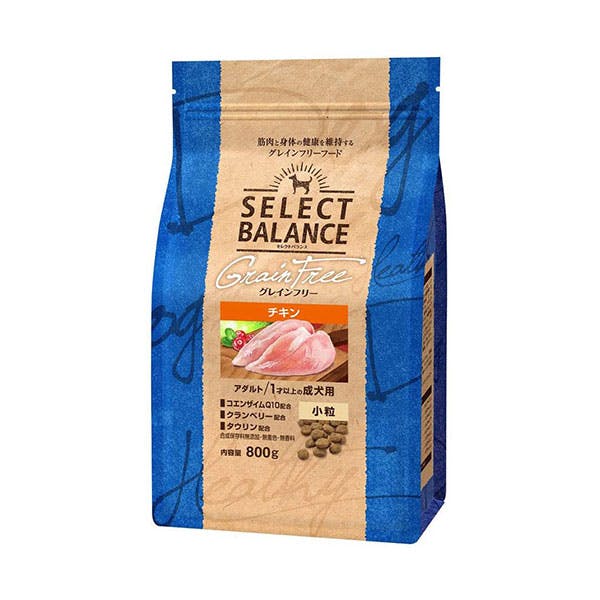 セレクトバランス グレインフリー アダルト / 1才以上の成犬用チキン