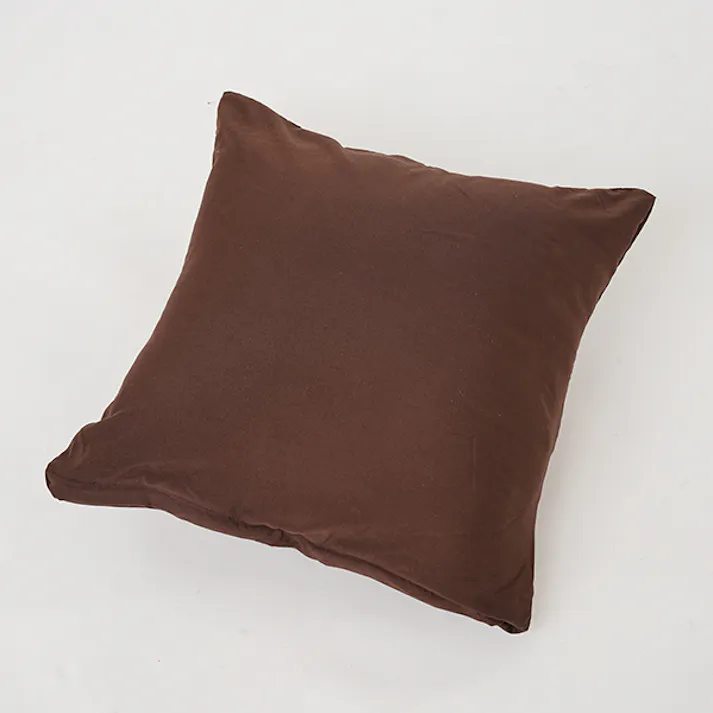 【HOTαリバーシブル着る寝袋クッション ブラウン 約140×190cm お得な2個セット】 ちあふる 吸湿発熱 3層構造 リバーシブル 手足出せる クッション収納 連結可 キャンプ 防災 JAN:4571414696364