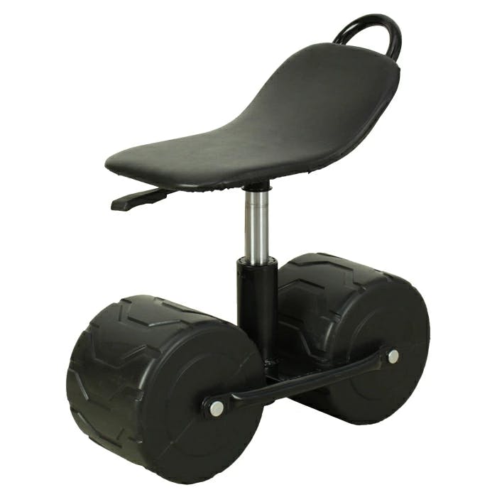 園芸用 椅子 ガーデニング チェア 高さ調節 台車 回転式 腰掛用台車 腰掛椅子 イス 移動カート 畑 作業椅子 持ち運び