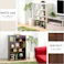 収納家具【DEALS-ディールズ-】ガラスキャビネット/カラー:ホワイトオーク/ お客様組立 #ds60-gd--wok 【4535306147433】【送料込み】