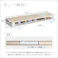 さわやかなモニター台110cm幅/カラー:ホワイトウォッシュ/ お客様組立 #fmd-110--whw 【4535306211264】【送料込み】