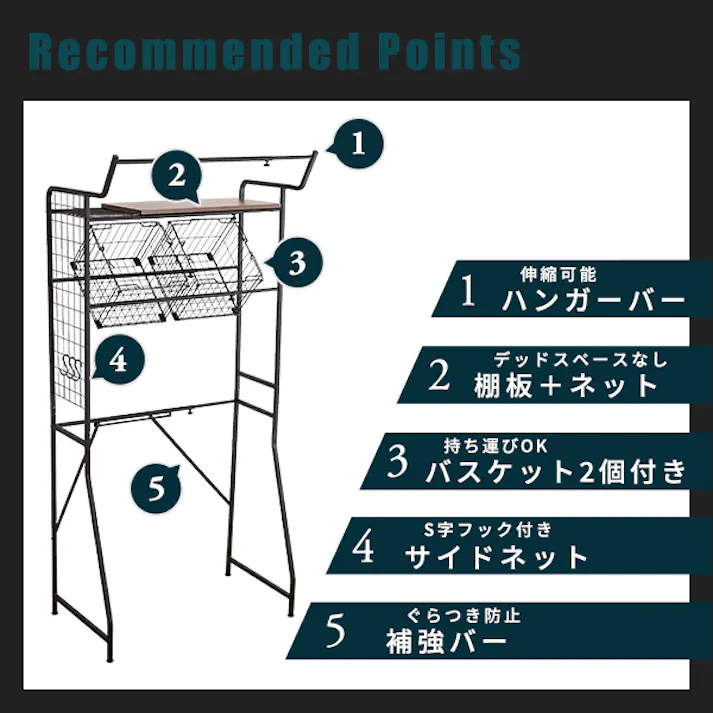 ヴィンテージ ランドリーラック バスケットタイプ/カラー:シャビーオーク/ お客様組立 #ldr-k--sbo 【4535306189617】【送料込み】