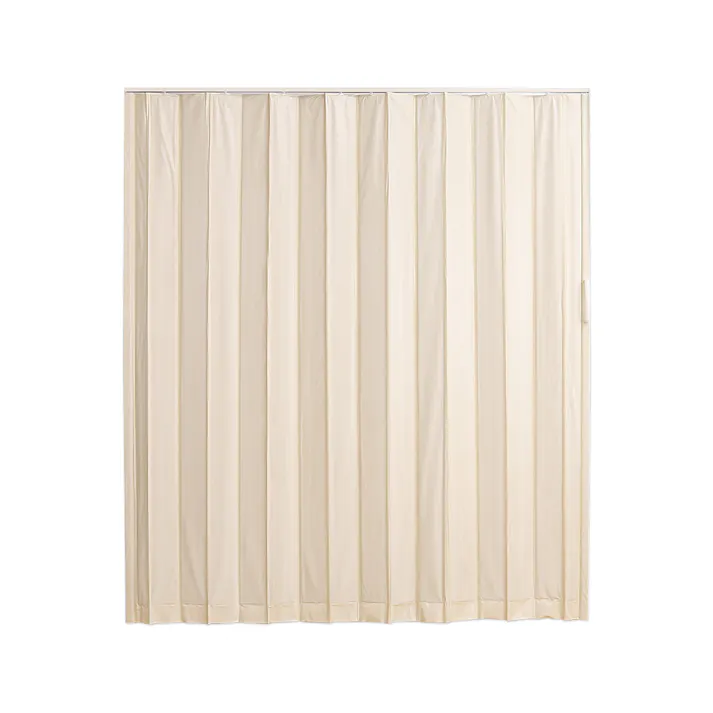 木目調アコーディオンドア 150幅 【FULDY-フルディ-】/カラー:ホワイト/ お客様組立 #sh-16-ad150--wh 【4535306189983】【送料込み】