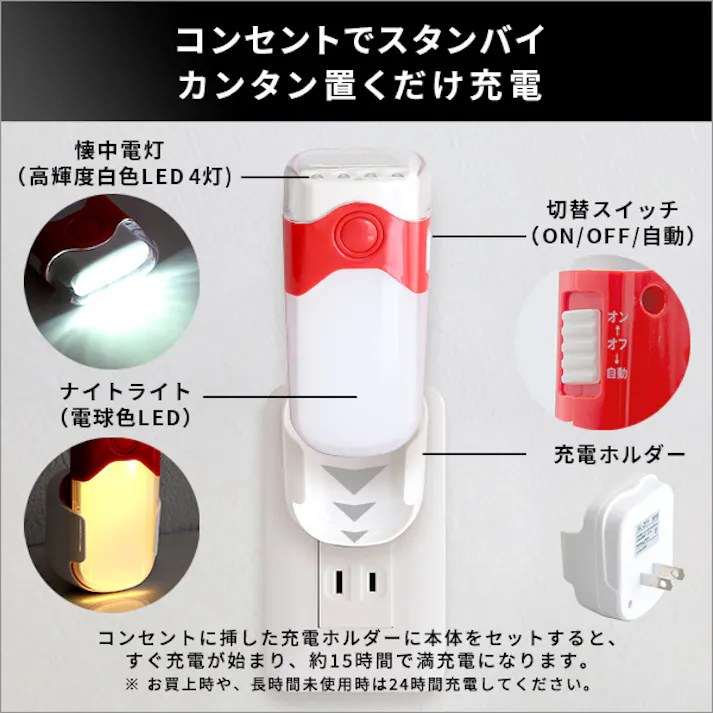 多機能 LEDセンサーライト/ #sh-17-ml09--tu 【4535306203696】【送料込み】