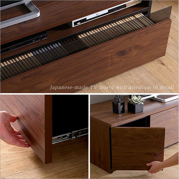 日本製 テレビ台 テレビボード 120cm幅 【BARS-バース-】／カラー