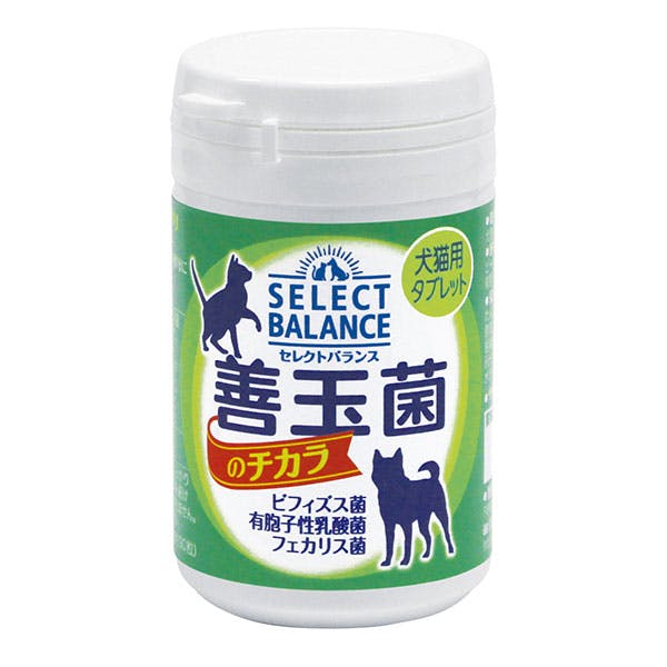 セレクトバランス 善玉菌のチカラ 犬猫用（タブレット）45g