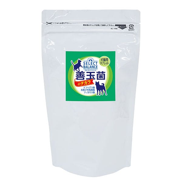 セレクトバランス 善玉菌のチカラ 犬猫用（タブレット）300g