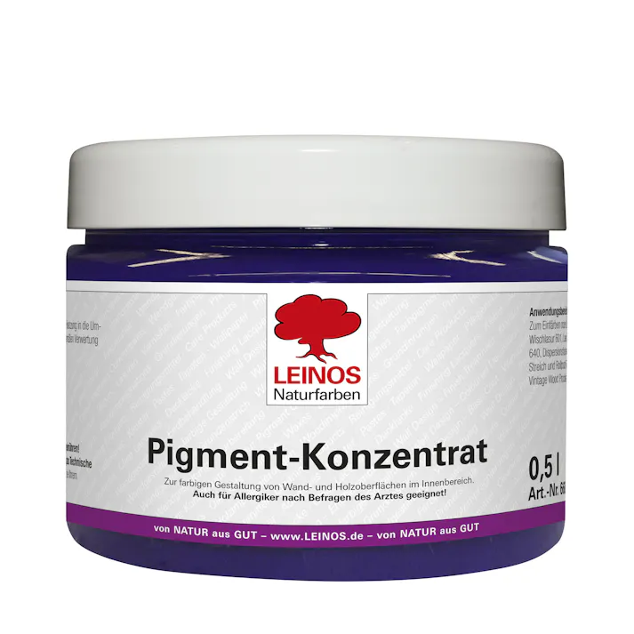レイノス カラーピグメント 336 0.5L ウルトラマリンバイオレッド 天然粘土塗料 着色顔料