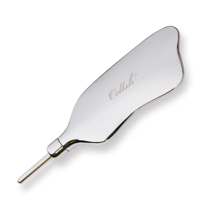 【Cellsh かっさスティック】 ちあふる むくみケアに フェイスライン かっさ ツボ押し 首肩ケア 小顔 美容 直塗りにも 4571414698252