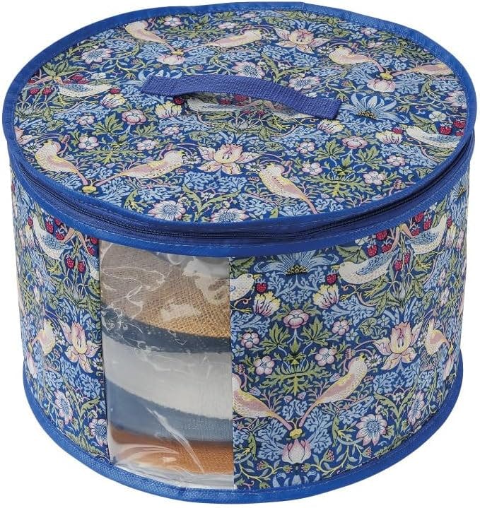 【モリスワールドコレクション 炭消臭帽子収納　お得な3個セット】 ちあふる 帽子を型崩れから守る 炭消臭 窓付き 取っ手 キャップ ハット 収納 4571414699075