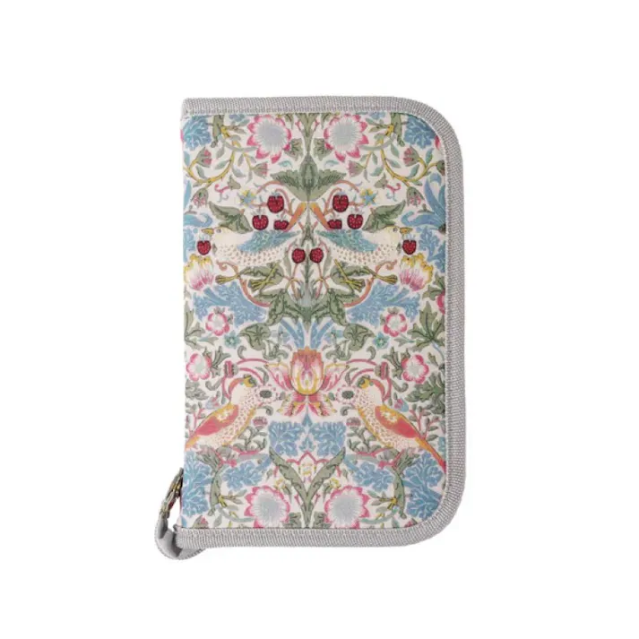 【モリス 通院ポーチ アイボリー】 ちあふる 通院セットをひとまとめ お薬手帳 診察券 仕分け 多収納 ファスナー 母子手帳 4571414699280