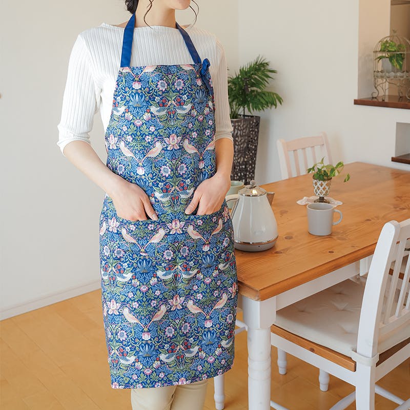 モリス エレガントエプロン】 ちあふる さっと纏えて上品 撥水 軽量