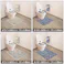 【モリスワールドコレクション トイレマット 65×60(cm)/ネイビー】 ちあふる コンパクトでも上質 洗える 吸水 速乾 滑りにくい 北欧調 トイレマット おしゃれ 4571414697422