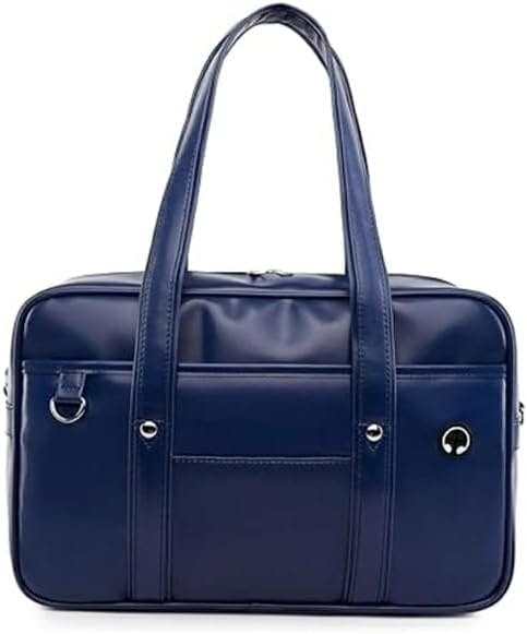 スクールバッグ 高校生 女子 通学 ボストンバッグ 合皮 大容量 軽量 男女兼用 ブラック コーヒー ピンク ネイビー ライトブルー 無地 シンプル 収納