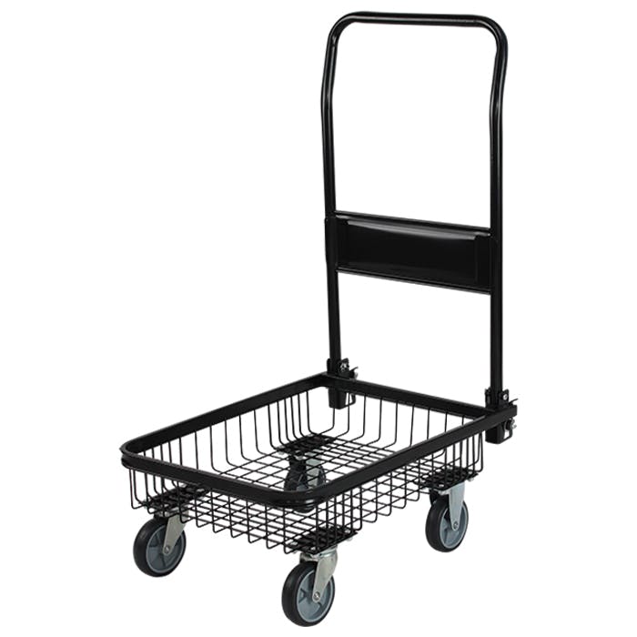 台車 折りたたみ 軽量 折りたたみ式台車 バスケットタイプ 台車 軽量 作業用 静音 キャスター 持ち運び
