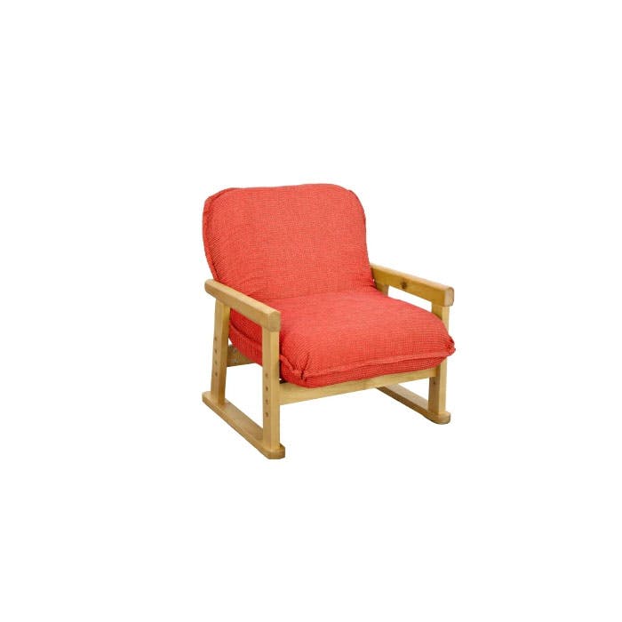 座椅子 ポケットコイル 折りたたみ おしゃれ 肘付き高座椅子 チェアー 座椅子 高座椅子 ロータイプ