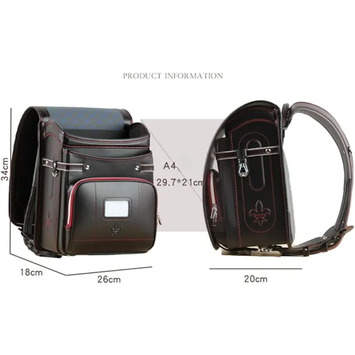 ランドセル 男の子 女の子 高級合皮 大容量 自動ロック 防水 schoolbag 通学 ランドセル かばん A4フラット ファイル対応 軽量 バッグ