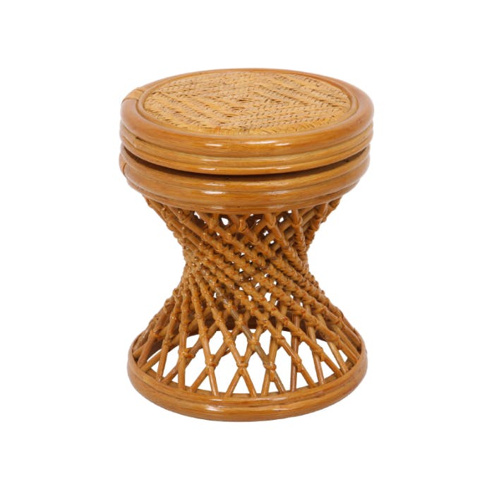 ラタンチェア チェア 回転チェア おしゃれ 回転椅子 スツール 椅子 木製 丸