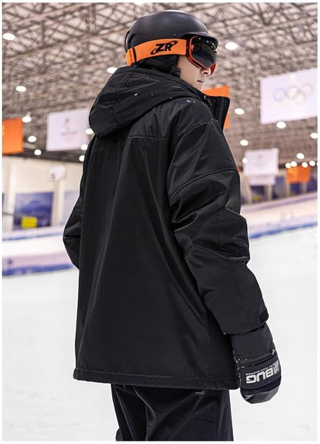 ブラック スノーボードウェア Mサイズ JACKFROST13 オーバーサイズ スノボウェア スノーボード ウェア 上下