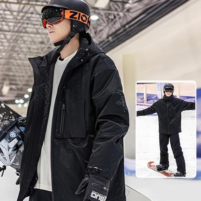 スキースノボーウェア上下 楽天市場】スノーボードウェア スキーウェア 上下セット メンズ