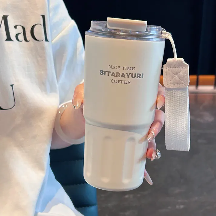 タンブラー 2WAYタンブラー 保温 保冷 蓋付き こぼれない ストロー 持ち運び ストロー付きタンブラー 水筒 コーヒー おしゃれ 大容量 オフィス ステンレス プレゼント 290ml 360ml 600ml