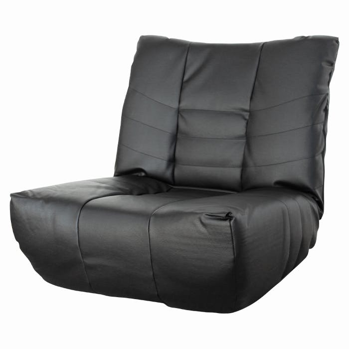 座椅子 おしゃれ コンパクト リクライニング ハイバック ソファー 一人掛け 極厚座面座椅子 ローソファ