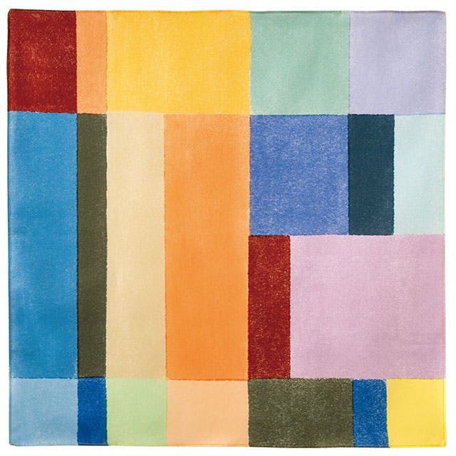 ヘッズ  風呂敷 W750×H750mm L カラフル 10枚 色彩 HEADS COL-FUR1