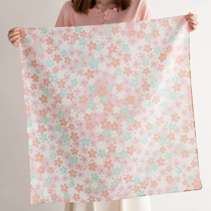 ヘッズ 風呂敷 W750×H750mm サーモンピンク 10枚 さくら HEADS SKR-FUR1