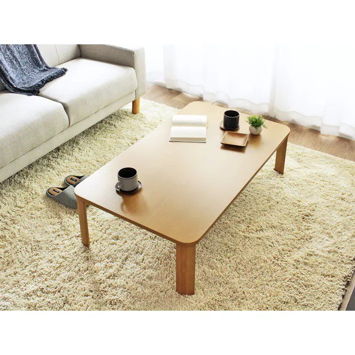 折りたたみテーブル 幅110 IW-1164B/カラー:ナチュラル/ 完成品 【送料込み】 #4943733613276