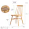 ウィンザーチェア IW-290/カラー:ナチュラル1脚/ お客様組立 【送料込み】 #4943733870884
