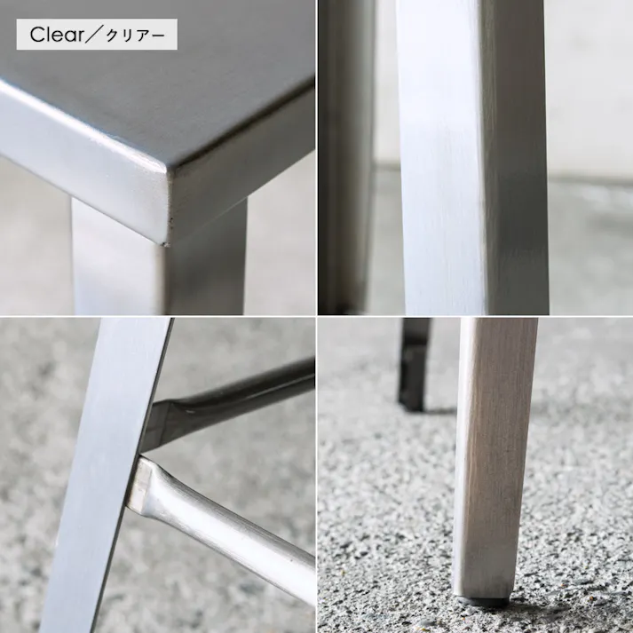 【1脚単品】ハイチェア IW-318/カラー:クリア1脚/ 完成品 【送料込み】 #4943733870037