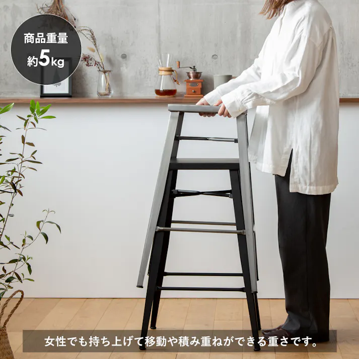 【1脚単品】ハイチェア IW-318/カラー:クリア1脚/ 完成品 【送料込み】 #4943733870037